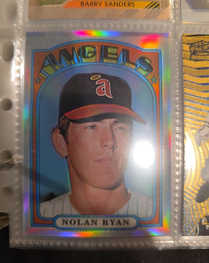 1972 Topps #595 Nolan Ryan — front