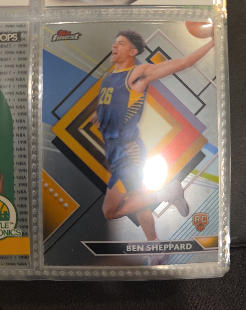 2023-24 Topps Finest #291 Ben Sheppard — front