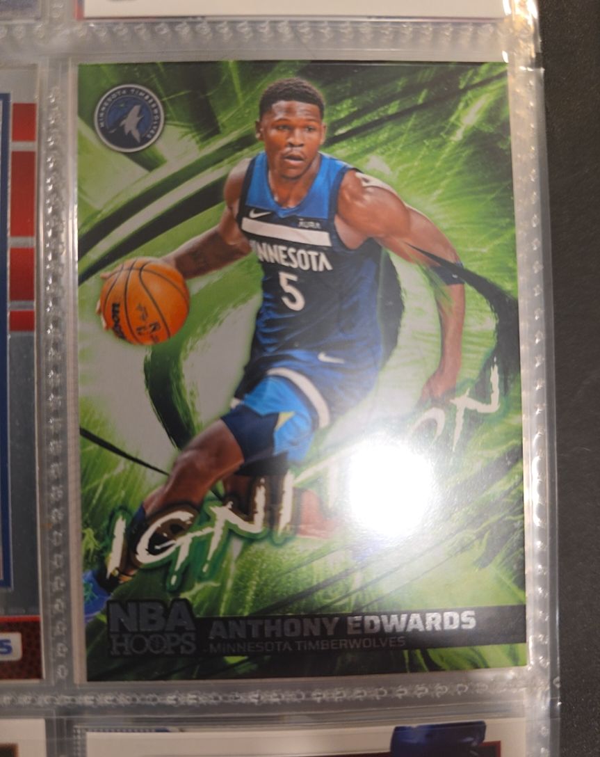 2024-25 Panini Hoops #10 Anthony Edwards Ignition — front