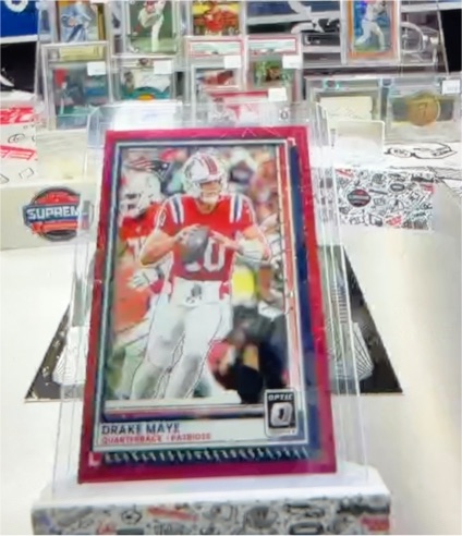 2025 Panini Donruss Optic #47 Drake Maye — front