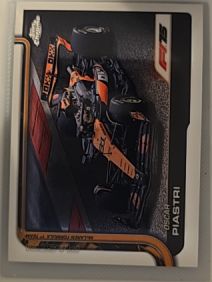 2025 Topps Chrome Formula 1 #78 Oscar Piastri — front