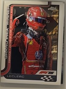 2025 Topps Chrome Formula 1 #111 Charles Leclerc — front