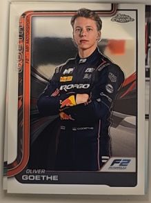 2025 Topps Chrome Formula 1 #26 Oliver Goethe — front
