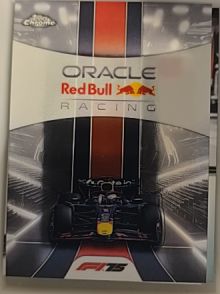 2025 Topps Chrome Formula 1 F1 Oracle Red Bull Racing Team #174 — front