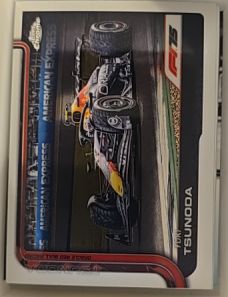 2025 Topps Chrome Formula 1 #74 Yuki Tsunoda — front