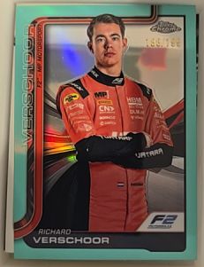 2025 Topps Chrome Formula 1 #25 Richard Verschoor — front