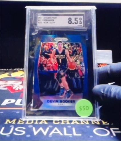 2022-23 Panini Prizm #114 Devin Booker — front