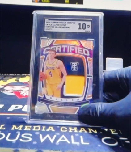 2020-21 Panini Totally Certified Certified Baller Cole Anthony — front