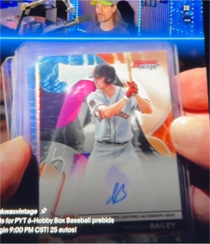 2020 Bowman's Best #B20-PB Patrick Bailey — front