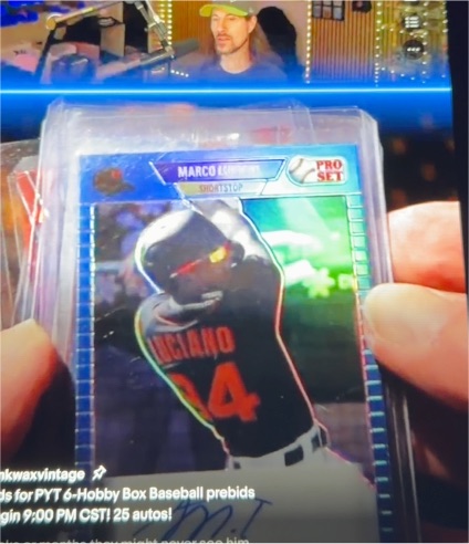 2021 Pro Set #PA-ML1 Marco Luciano — front