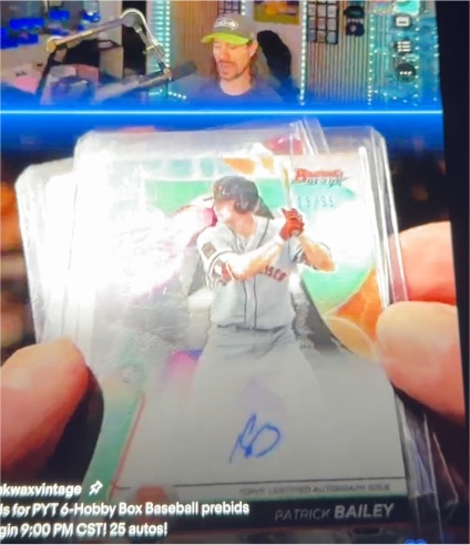2025 Bowman #135 Patrick Bailey — front