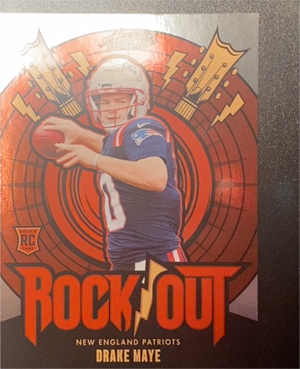 2024 Panini Absolute #RO-DME Drake Maye — front
