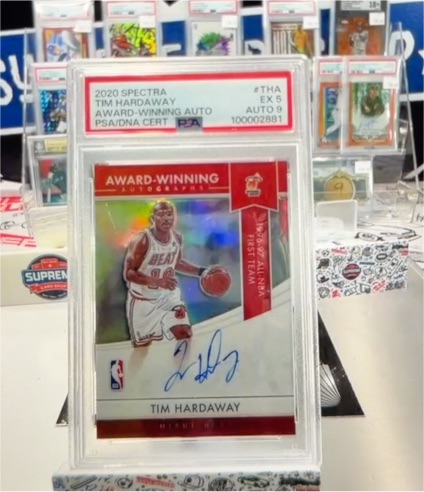 2020 Panini Spectra #THA Tim Hardaway — front