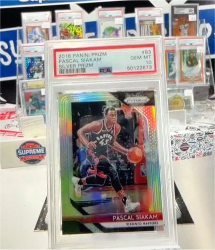 2018 Panini Prizm #83 Pascal Siakam — front