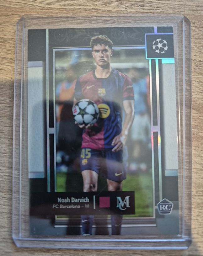 2024-25 Topps Museum Collection RC Noah Darvich FC Barcelona — front