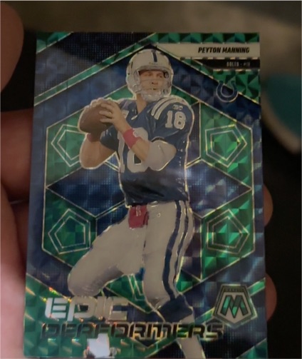 2025 Panini Mosaic #15 Peyton Manning — front
