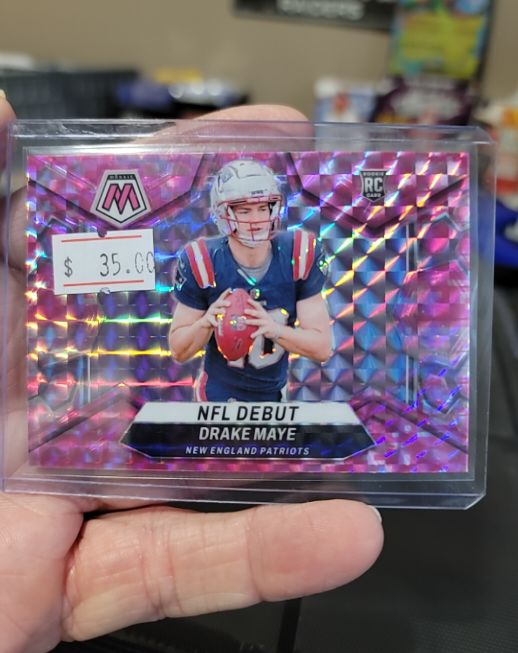 2024 Panini Mosaic NFL Debut #273 Drake Maye — front