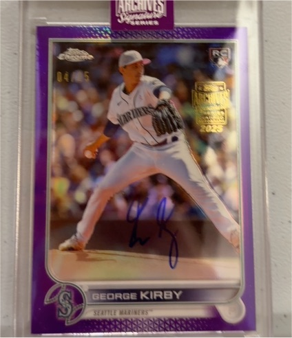 2024 Topps Archives Signature Series #George Kirby — front