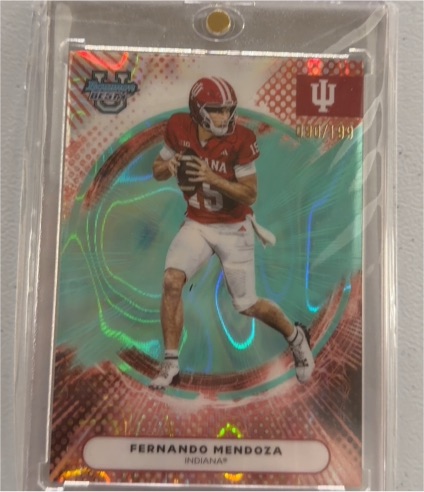 2025 Bowman's Best University #16 Fernando Mendoza — front