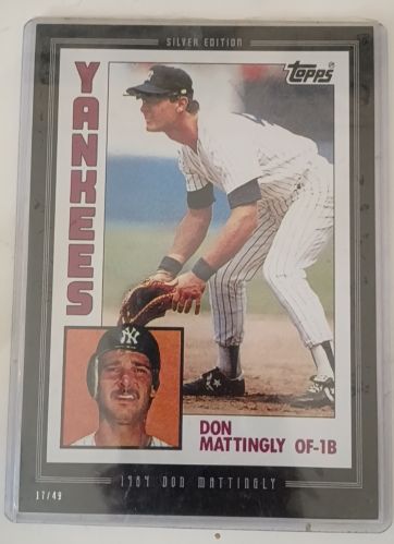 1984 Topps #8 Don Mattingly — front