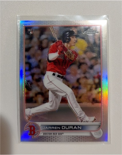 2022 Topps Chrome #113 Jarren Duran — front