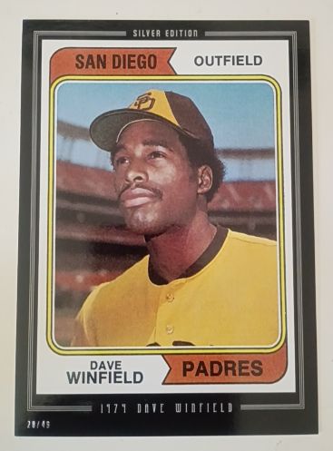 1974 Topps #456 Dave Winfield — front
