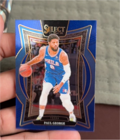 2024-25 Panini Select #8 Paul George — front
