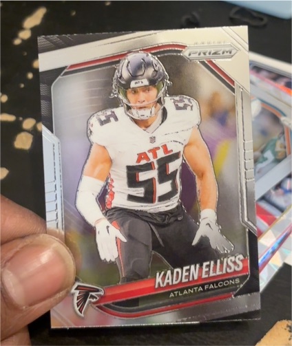 2025 Panini Prizm #11 Kaden Elliss — front