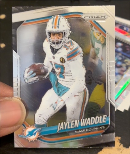 2025 Panini Prizm #172 Jaylen Waddle — front