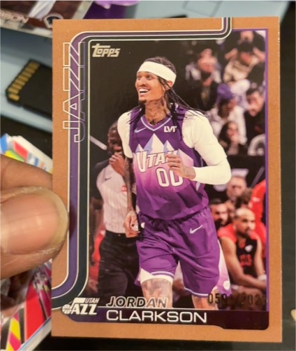 2025-26 Topps #132 Jordan Clarkson — front