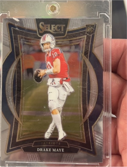 2024 Panini Select - Concourse #27 Drake Maye Rookie Card — front