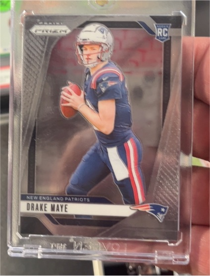 2024 Panini Prizm #329 Drake Maye — front
