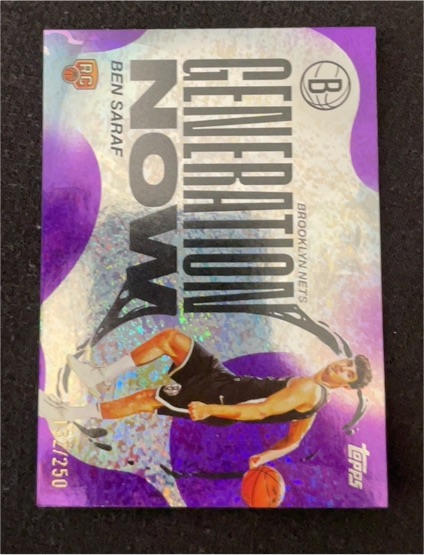2025-26 Topps Generation Now #GN-26 Ben Saraf — front