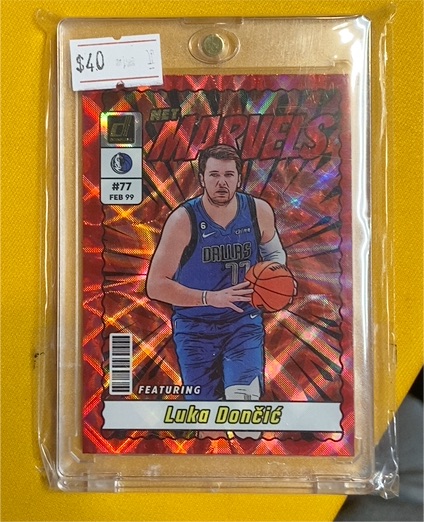 2023-24 Panini Donruss Net Marvels #7 Luka Dončić — front