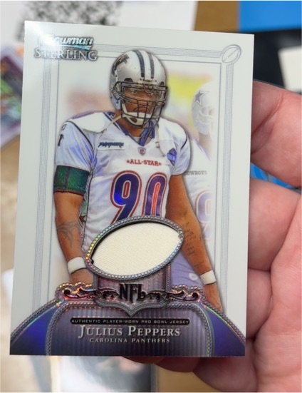 2006 Bowman Sterling #BS-JP Julius Peppers — front