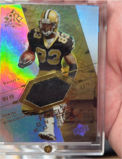2004 Upper Deck Reflections Focus on the Future #FO-DS Donte Stallworth — front