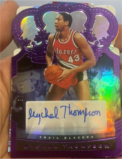 2020-21 Panini Crown Royale #CA-MTH Mychal Thompson — front
