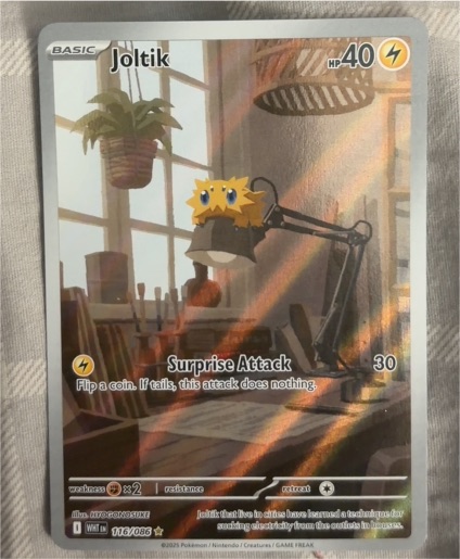 2025 Pokemon Scarlet & Violet #116 Joltik — front