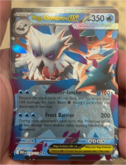 2025 Mega Evolutions #036 Mega Abomasnow EX — front