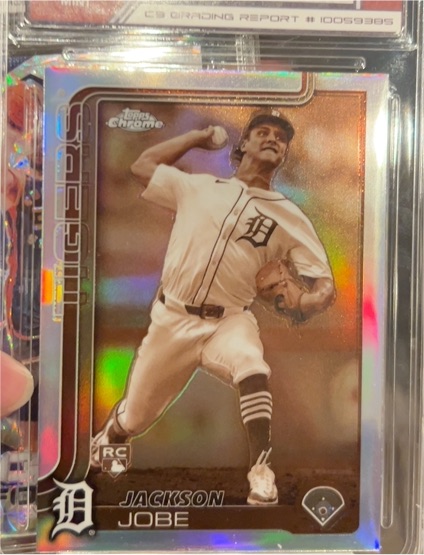 2025 Topps Chrome #249 Jackson Jobe — front