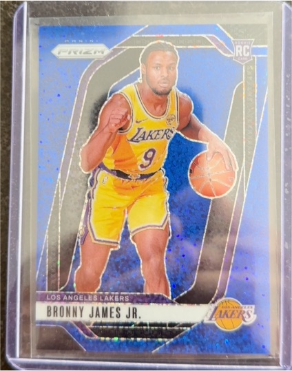 2024-25 Panini Prizm #243 Bronny James Jr. — front
