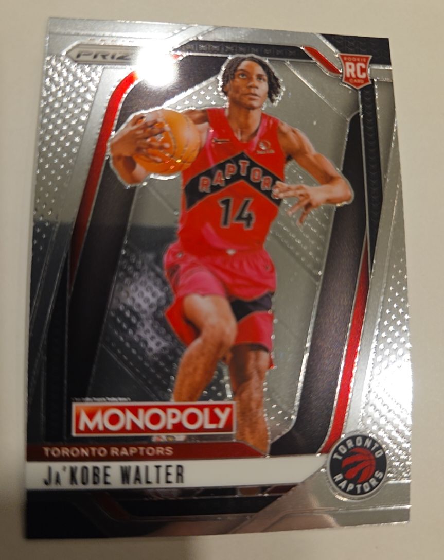 2024-25 Panini Prizm Monopoly #69 Ja'Kobe Walter — front