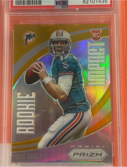 2012 Panini Prizm Rookie Impact #9 Ryan Tannehill — front