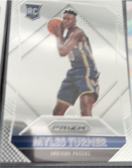 2015-16 Panini Prizm #340 Myles Turner — front