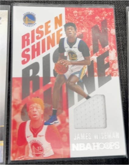 2020-21 Panini NBA Hoops #RNS-JWS James Wiseman — front