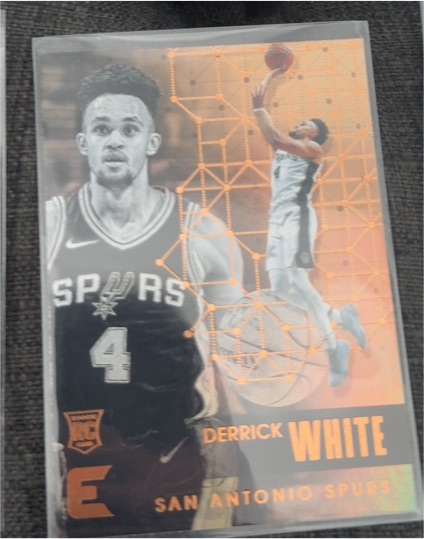 2017-18 Panini Essentials #103 Derrick White — front