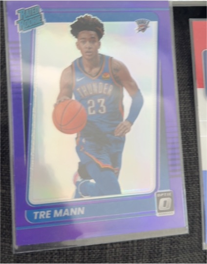 2021-22 Panini Donruss Optic #168 Tre Mann — front