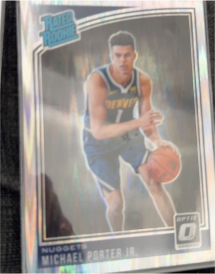 2018-19 Panini Donruss Optic #182 Michael Porter Jr — front