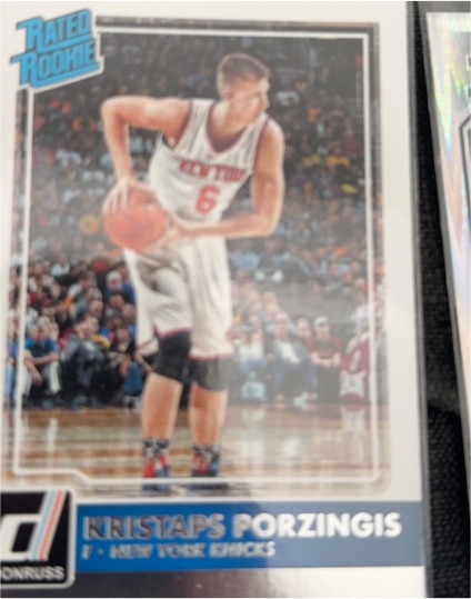 2015-16 Donruss #239 Kristaps Porzingis — front