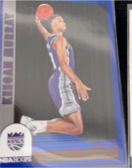 2022-23 Panini NBA Hoops Tribute #284 Keegan Murray Rookie — front